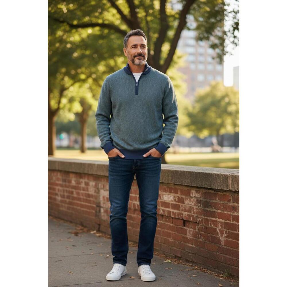 Brooks Brothers Men's XXL‎ Half-Zip Sweater